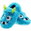 imageLA PLAGE Boys Slippers Monster for Kid Toddler Boys House Shoes Bedroom Slippers