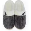 imageNineCiFun Womens Comfy House Slippers Memory Foam Fuzzy Bedroom Scuffs Slippers Indoor Outdoor Anti Skid Home Slippers Shoes with Warm Plush LiningBlack