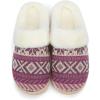 imageNineCiFun Womens Warm House Slippers Memory Foam House Fuzzy Cute Christmas Slippers Ladies Bedroom Slippers Gift For WomenPurple