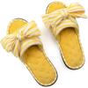 imageULTRAIDEAS Womens Eurytides Slide Slippers Memory Foam House ShoesYellow
