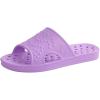 imageshevalues Shower Shoes for Women with Arch Support Quick Drying Pool Slides Lightweight Beach Sandals with Drain HolesPurple