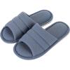 imageshevalues Summer House Slippers for Women Men Breathable Waffle Indoor Slippers Slipon Open Toe Home ShoesBlue