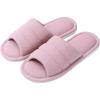 imageshevalues Summer House Slippers for Women Men Breathable Waffle Indoor Slippers Slipon Open Toe Home ShoesPink