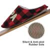 imageshevalues Best Mama Papa House Slippers for Mom and Dad from Daughter Son Memory Foam Indoor Slippers for Women MenSherpa Plush  Best Papa Buffalo Plaid