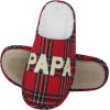 imageshevalues Best Mama Papa House Slippers for Mom and Dad from Daughter Son Memory Foam Indoor Slippers for Women MenSherpa Plush  Best Papa Tartan Plaid
