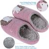 imageshevalues Fur Lined Animal Slippers for Kids Cute Girls Boys Unicorn Hedgehog House Shoes Fuzzy Embroidered Indoor Slippers WomenPink Hedgehog