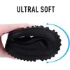imageshevalues Orthopedic Sandals for Women Arch Support Recovery Flip Flops Pillow Soft Summer Beach ShoesBlack