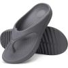 imageshevalues Orthopedic Sandals for Women Arch Support Recovery Flip Flops Pillow Soft Summer Beach ShoesGrey