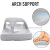 imageshevalues Orthopedic Sandals for Women Arch Support Recovery Flip Flops Pillow Soft Summer Beach ShoesLight Grey