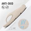 imageshevalues Orthopedic Sandals for Women Arch Support Recovery Flip Flops Pillow Soft Summer Beach ShoesLight Khaki