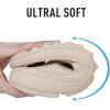 imageshevalues Orthopedic Sandals for Women Arch Support Recovery Flip Flops Pillow Soft Summer Beach ShoesLight Khaki