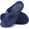 imageshevalues Orthopedic Sandals for Women Arch Support Recovery Flip Flops Pillow Soft Summer Beach ShoesNavy