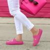 imageshevalues Orthopedic Slide Sandals for Women with Arch Support Pillow Soft Recovery Slip on Sandals Lightweight Summer Cloud Slippers for Plantar FasciitisUpdate Electric Pink