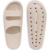 imageshevalues Orthopedic Slide Sandals for Women with Arch Support Pillow Soft Recovery Slip on Sandals Lightweight Summer Cloud Slippers for Plantar FasciitisUpdate Sand