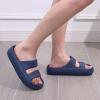 imageshevalues Orthopedic Slide Sandals for Women with Arch Support Pillow Soft Recovery Slip on Sandals Lightweight Summer Cloud Slippers for Plantar FasciitisUpdate Blue