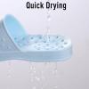 imageshevalues Shower Shoes for Women with Arch Support Quick Drying Pool Slides Lightweight Beach Sandals with Drain HolesLight Blue
