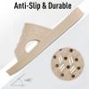 imageshevalues Shower Shoes for Women with Arch Support Quick Drying Pool Slides Lightweight Beach Sandals with Drain HolesLight Khaki