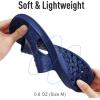 imageshevalues Shower Shoes for Women with Arch Support Quick Drying Pool Slides Lightweight Beach Sandals with Drain HolesNavy