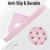 imageshevalues Shower Shoes for Women with Arch Support Quick Drying Pool Slides Lightweight Beach Sandals with Drain HolesPink
