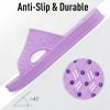 imageshevalues Shower Shoes for Women with Arch Support Quick Drying Pool Slides Lightweight Beach Sandals with Drain HolesPurple