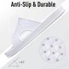 imageshevalues Shower Shoes for Women with Arch Support Quick Drying Pool Slides Lightweight Beach Sandals with Drain HolesWhite