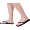 imageshevalues Slim Flip Flops for Women Beach Rubber Shower Shoes Basic Thong SandalsNavy