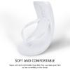 imageshevalues Slim Flip Flops for Women Beach Rubber Shower Shoes Basic Thong SandalsWhite