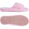 imageshevalues Summer Arch Support Slippers for Women Adjustable Terry Cloth Fuzzy Indoor Slippers Open Toe House ShoesPink