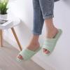 imageshevalues Summer House Slippers for Women Men Breathable Waffle Indoor Slippers Slipon Open Toe Home ShoesGreen