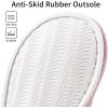 imageshevalues Summer House Slippers for Women Men Breathable Waffle Indoor Slippers Slipon Open Toe Home ShoesPink
