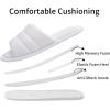 imageshevalues Summer House Slippers for Women Men Breathable Waffle Indoor Slippers Slipon Open Toe Home ShoesWhite