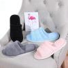 imageshevalues Terry Cloth Open Toe Slippers for Women Memory Foam Slip On House SlippersNavy