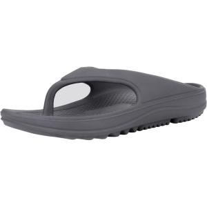 imageshevalues Orthopedic Sandals for Women Arch Support Recovery Flip Flops Pillow Soft Summer Beach ShoesGrey