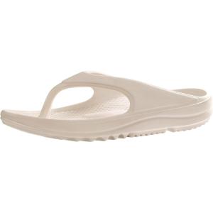 imageshevalues Orthopedic Sandals for Women Arch Support Recovery Flip Flops Pillow Soft Summer Beach ShoesLight Khaki