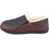 imageULTRAIDEAS Mens Cozy Slipon Memory Foam Slippers with Cozy Fleece Lining for IndoorOutdoor ComfortGrey