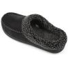 imageULTRAIDEAS Couples Suede Moccasin Memory Foam SlippersMen Size 1112 Women Size 78