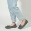 imageULTRAIDEAS Set of 2 Pairs  US Size 8 Womens Bootie Slippers Dark GrayLvory