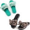 imageULTRAIDEAS Womens Eurytides Slide Slippers Memory Foam House Shoes