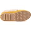 imageULTRAIDEAS Moccasins Women Slippers with Faux Fur Lining Microsuede House Shoes with Memory Foam and Nonslip Rubber Sole for Indoor and OutdoorGinger