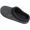 imageSet of Two PairsULTRAIDES Mens Slippers for Spring and SummerSize 11 Grey ampamp Black