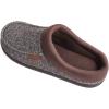 imageULTRAIDEAS Set of Two Pairs Mens SlippersGray ampamp Coffee Medium 910