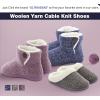 imageULTRAIDEAS Womens Camber Fleece Bootie Slipper with Memory Foam