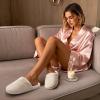 imageULTRAIDEAS Womens Fluffy Scuff House Slippers IndoorPink