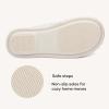 imageULTRAIDEAS Womens Indoor Fuzzy Slippers Ladies Lightweight Cozy Memory Foam House ShoesCream White