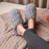 imageULTRAIDEAS Womens Indoor Fuzzy Slippers Ladies Lightweight Cozy Memory Foam House ShoesGrey