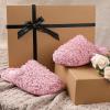 imageULTRAIDEAS Womens Indoor Fuzzy Slippers Ladies Lightweight Cozy Memory Foam House ShoesPink