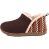 imageULTRAIDEAS Womens Warm Memory Foam Slippers VRim Collar Suede House Shoes with NonSlip Rubber Sole IndoorOutdoor
