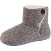 imageULTRAIDEAS Womens Camber Fleece Bootie Slipper with Memory Foam