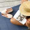 imageULTRAIDEAS Womens Closed Back Slippers with Memory FoamWhite