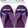 imageULTRAIDEAS Womens Popcorn Flip Flop House Slipper with Memory FoamViolet